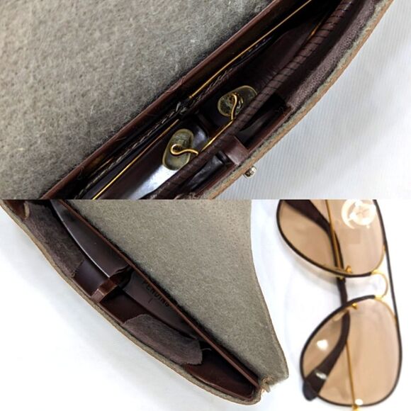 Vintage Ray-Ban Leathers Bausch & Lomb Aviator - Picture 10 of 16